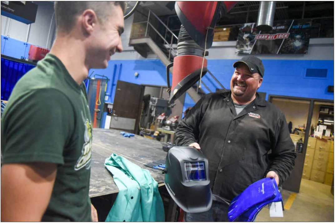 Crawford Tech Welding Shop gets Upgrade